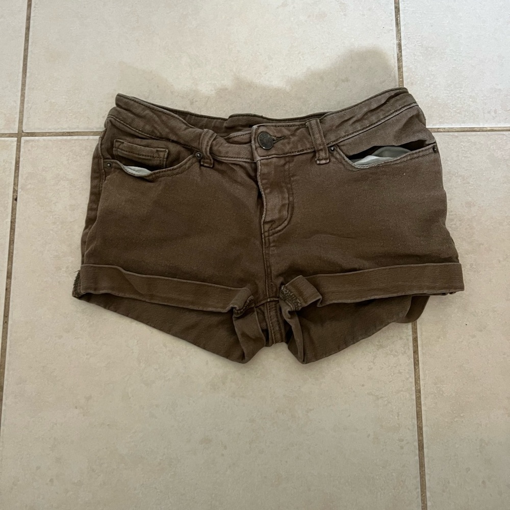 olive colored urban outfitters BDG jean shorts size 26